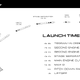 Launch timeline.